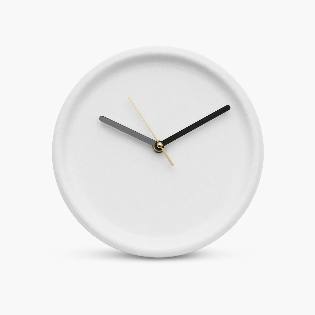 Royal Opera White Round Silent Wall Clock