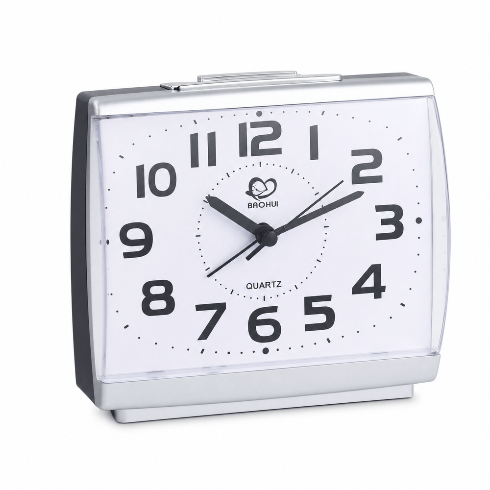 Royal Opera White Senior Digital Alarm Clock Large Display