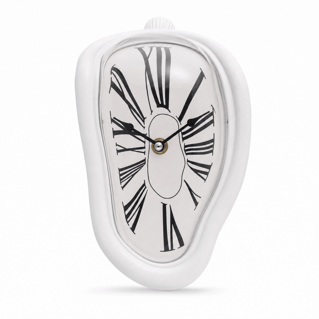 Royal Opera White Surreal Dali Digital Clock