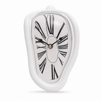 Royal Opera White Surreal Dali Digital Clock