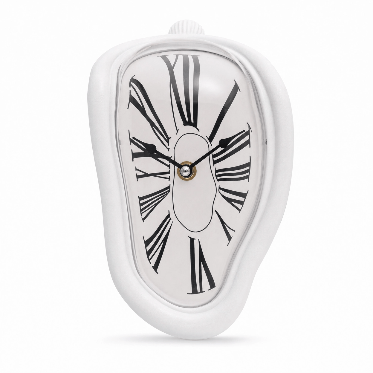 Royal Opera White Surreal Dali Digital Clock