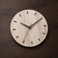 Royal Opera Wooden Clock Silent Living Room