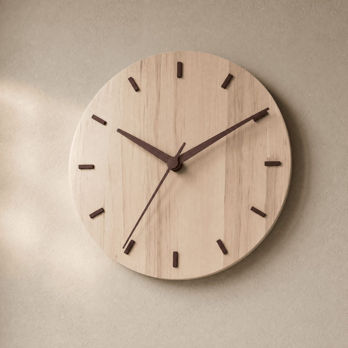 Royal Opera Wooden Clock Silent Living Room