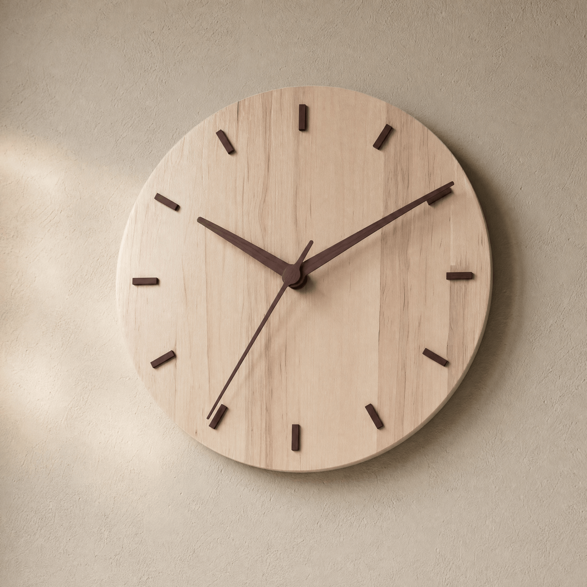 Royal Opera Wooden Clock Silent Living Room