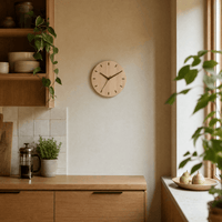 Royal Opera Wooden Clock Silent Living Room