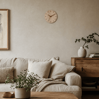 Royal Opera Wooden Clock Silent Living Room