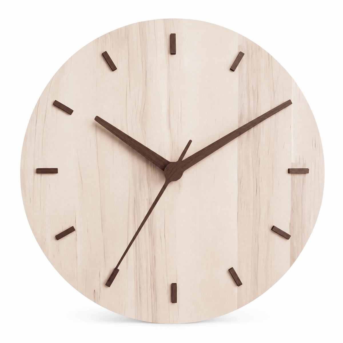 Royal Opera Wooden Clock Silent Living Room