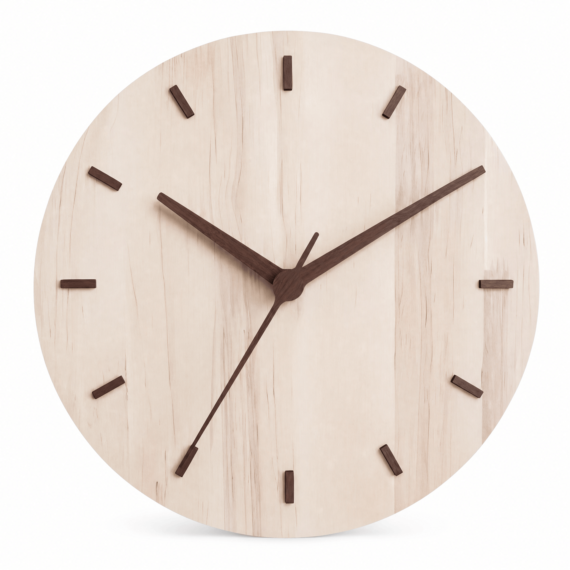 Royal Opera Wooden Clock Silent Living Room