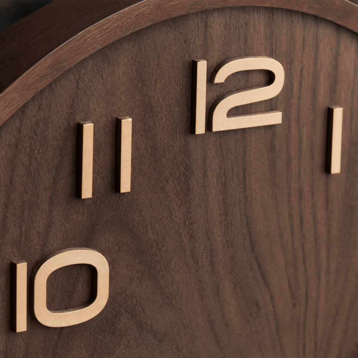 Royal Opera Wooden Clock Two Tone Silent