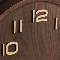 Royal Opera Wooden Clock Two Tone Silent