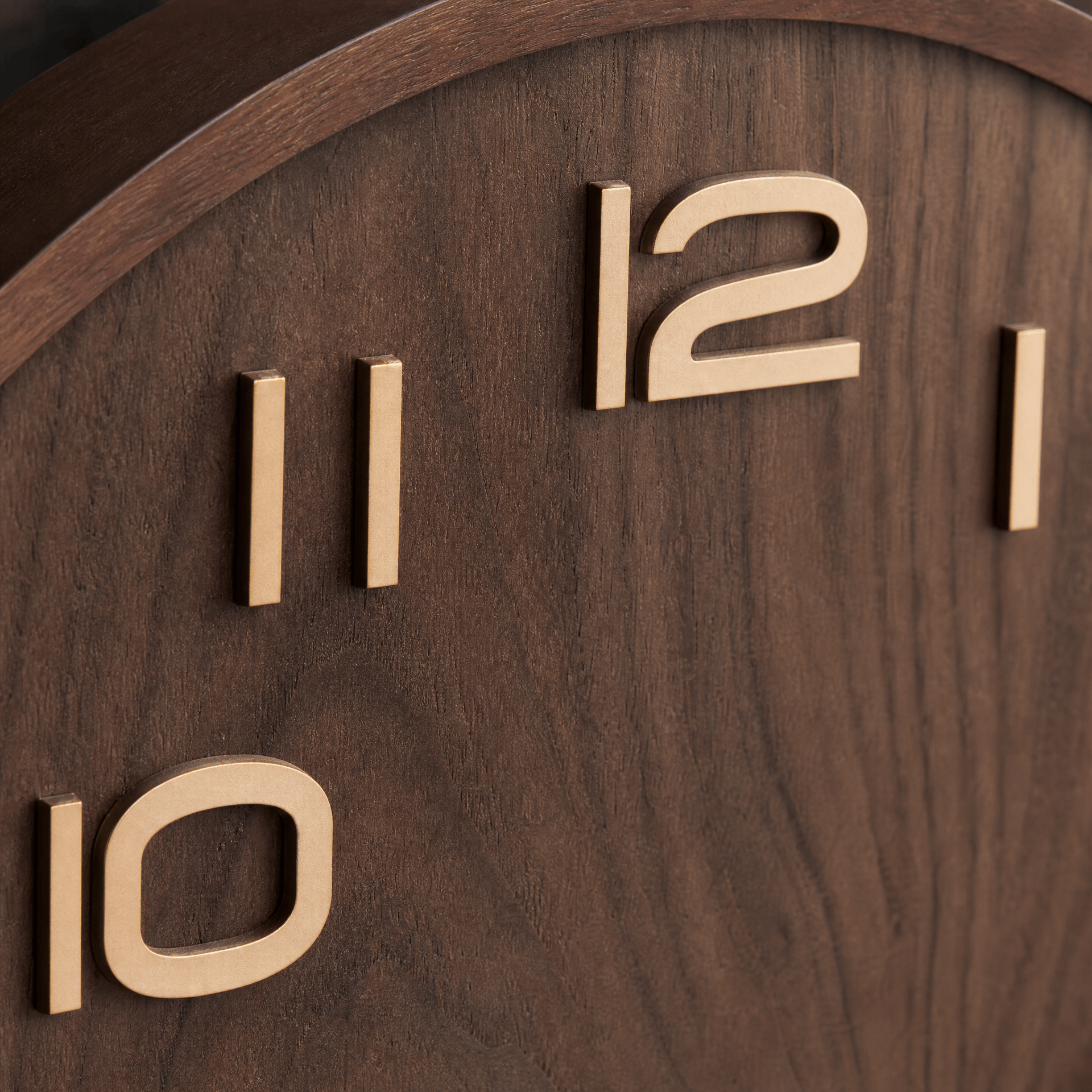 Royal Opera Wooden Clock Two Tone Silent