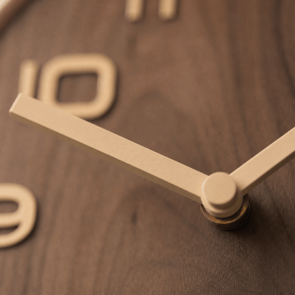 Royal Opera Wooden Clock Two Tone Silent