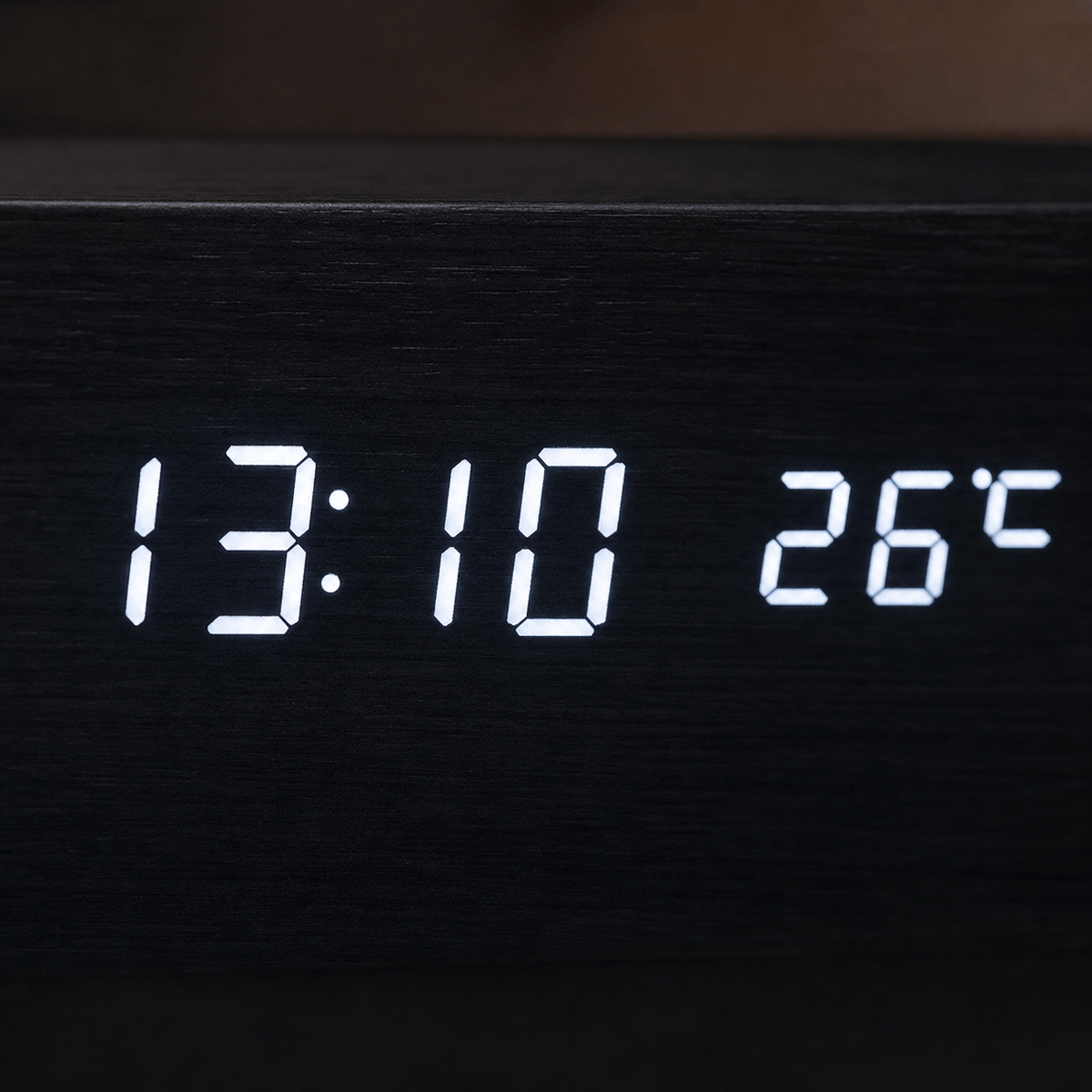 Royal Opera Wooden Digital Alarm Clock Multifunction