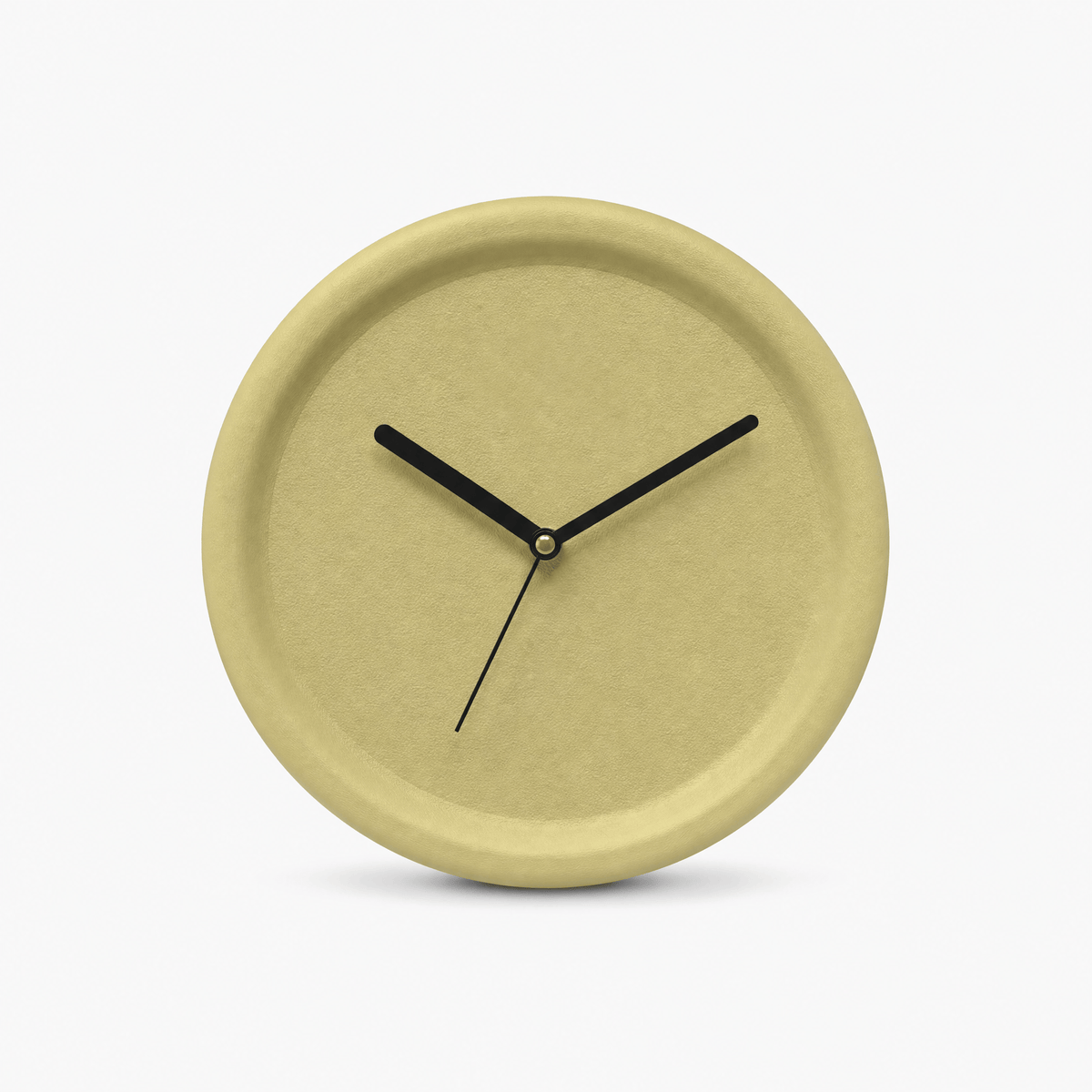 Royal Opera Yellow Round Silent Wall Clock