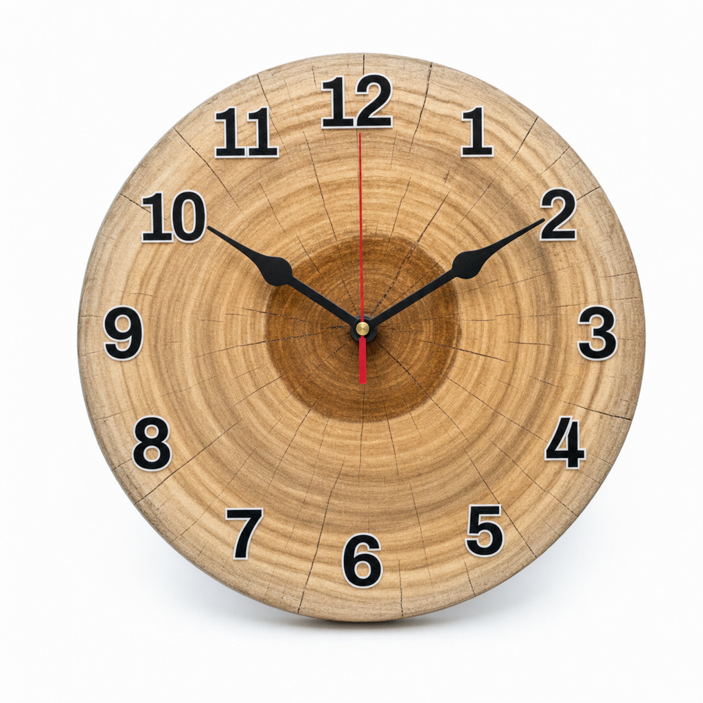 Rustic Wall Clock Silent Movement