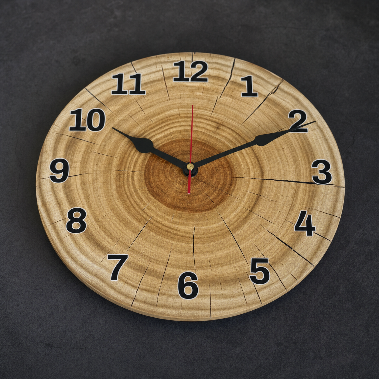 Rustic Wall Clock Silent Movement
