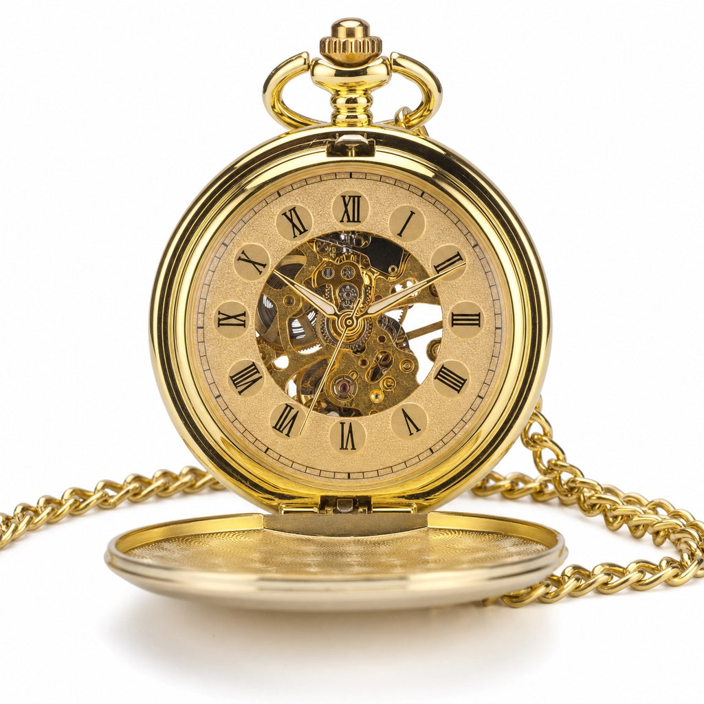 Vintage Mechanical Pocket Watch Gift