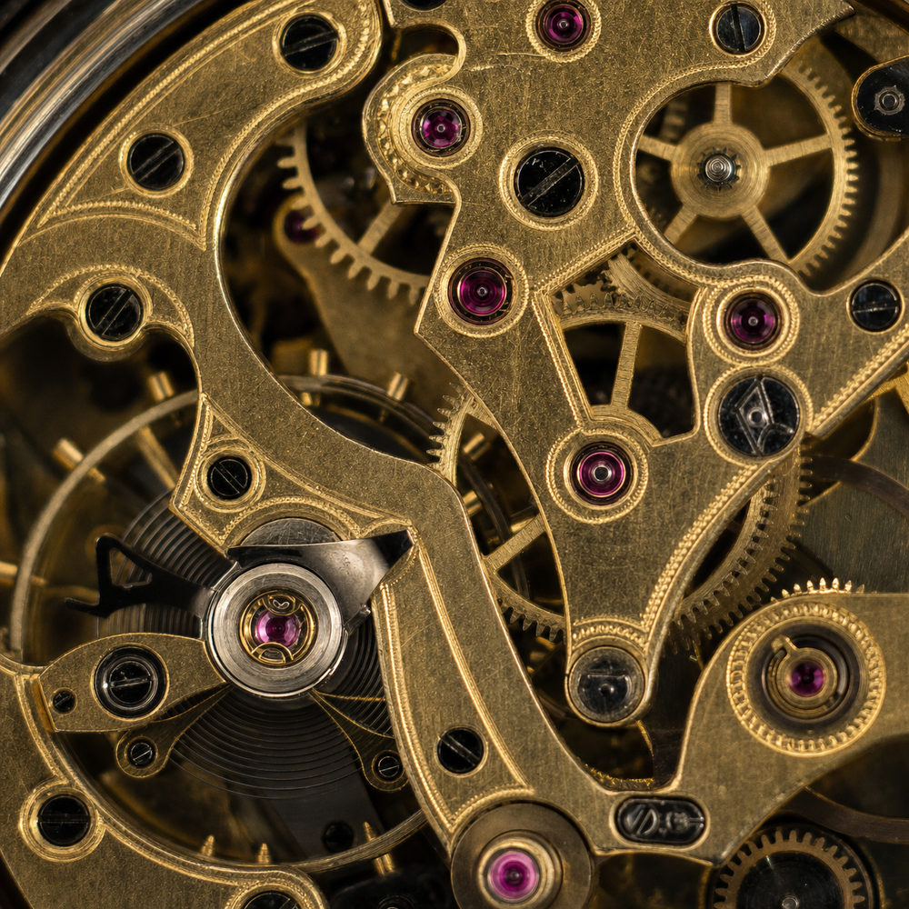 Mechanical Engraved Pocket Watch For Men